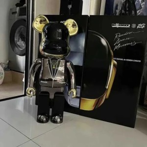 Garden Decorations 70cm high 1000% violent bear decoration building block bear trend decoration diagram living room floor decoration birthday gift H250111