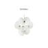 Room Ceiling Pendant Living Lamp Cloth Minimalist Led Chandelier ddmysmile Shop Bar Counter Hanging Lamp Room Decor Home Lustre Smile (Emitting Warm White 3000K)