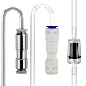 Aquarium fish tank accessories worry-free creative high quality carbon dioxide quick plug check valve multiple co2 check valve