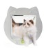 Cross-border source of new ABS cat door dog door opening two-way free access to pet door cat kennel pet supplies Cross-border source of new ABS cat door dog door opening two-way free access to pet door cat kennel pet supplies