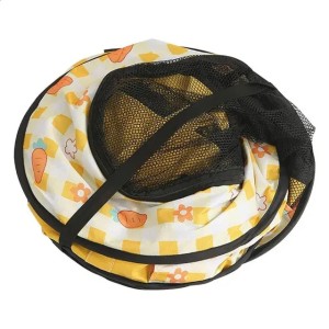 Portable Foldable Pet Playpen Collapsible Pet Tent Kennel Breathable Mesh Shade Fence Puppy Shelter for Puppy Kitten Large Dog 240820 (red)