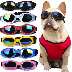 6 Colors Fold Pet Dogs Glasses Prevent UV Pet Glasses for Cats Dogs Fashion Sunglasses Dogs Goggles Po Prop Pet Accessories 250410