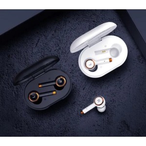 TWS V5.0 Bluetooth Sport Earhook Wireless Earbuds Headset In-Ear Headphone Durable Compatible With iPhone 14 15 Pro 16 Pro max Android Devices (Black)