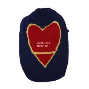 Luxury Dog Sweater Classic Dog Apparel Winter Dog Clothes for French Bulldog Cold Weather Dog Knitted Sweater Pullover Warm Dog Coats for Small Medium Dogs XXL A478 (Blue)