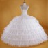 White New 6 Hoops Petticoats for Wedding Dress Plus Size Fluffy Quinceanera Gowns Supplies Underskirt Crinoline Pettycoat Hoop Skirt (White) White New 6 Hoops Petticoats for Wedding Dress Plus Size Fluffy Quinceanera Gowns Supplies Underskirt Crinoline Pettycoat Hoop Skirt (White)