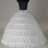 New 6 Hoop Crinoline White Black Long Wedding Petticoat Ball Gown Dress Underskirt Skirt Half Slips Wedding Bride Accessories LG0339 (Black) New 6 Hoop Crinoline White Black Long Wedding Petticoat Ball Gown Dress Underskirt Skirt Half Slips Wedding Bride Accessories LG0339 (Black)