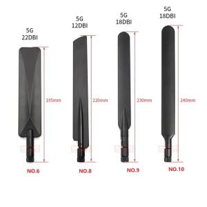 2PCS 5G antenna full frequency glue stick 4G/3G/2G/LTE/GSM/GPRS/WCDMA/NB-IOT foldable for 5G RM521F-GL RM520N-GL RM530N-GL