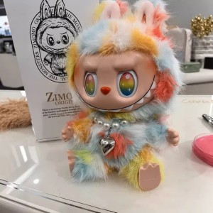 Zimomo Labubu labubu 5th Generation 38cm Series 38cm 5th Generation Plush Toy Doll (V5)