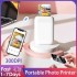 Printers Liene Photo Printer Inkless Color Photo Printer Mini Portable 3-inch Printer Paper with Stickers for Christmas Gifts L240910 Printers Liene Photo Printer Inkless Color Photo Printer Mini Portable 3-inch Printer Paper with Stickers for Christmas Gifts L240910