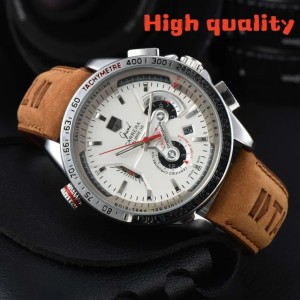 2024 Tags heuere Watch TOP Tags F1 Watch AAA Luxury Chronograph Mens Watch Menwatch High Quality with Box Designer Watch for Man Japan Quartz Movement Stainless 417