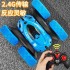 Electric/RC Car Double sided stunt dumper overturning car rolling 360 degree revolving car wireless remote control car with light S25220