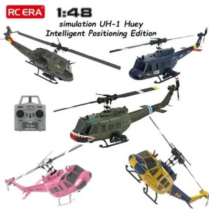 32 UH1 Brushless RTF RC Helicopter 6axis Gyroscope One Click 3D Flip Optical Flow Positioning UH1 Helicopter Model Hobby Toy L250826