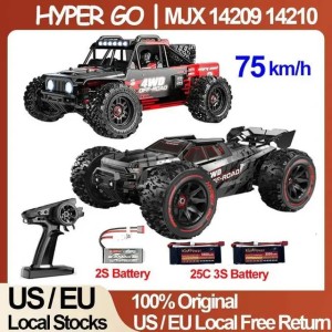 MJX 14209 14210 V30 114 RC Car 75kmh Bless Hyper Go 24G Remote Control 4WD Offroad Racing RC Truck Electric Hobby ToyF250109