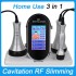 Home Use 3 in 1 Cavitation RF Slimming Machine 40K Ultrasonic Tripolar Radio Frequency Body Shaping Skin Tightening Face Lifting Fat Loss Weight Reduce Cavi System