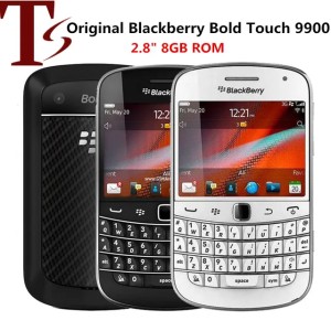 Refurbished Original Blackberry Bold Touch 9900 2.8 inch 8GB ROM 5MP Camera Touch Screen + QWERTY Keyboard 3G Smart Mobile Phone (Black)