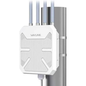 Routers WAVLINK WN573HX1 WiFi 6 AX1800 IP67 Waterproof Outdoor Dual Band Wireless WiFi Routers AP repeater mesh extender Router R250207