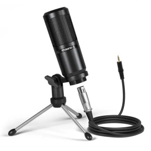 Microphones Maono PM360TR Condenser Microphone Podcast Microphone 3.5mm Mic for ComputerLaptopPhoneSound CardYouTubeGamingRecording S246110