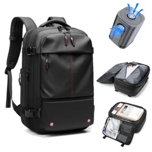 Men Travel Backpack vacuum compression 17 inch Laptop Backpack Business Large Capacity school Backpack Expanded Hiking backpack i250319