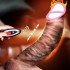 Realistic Dildo Vibrator Thrusting Real skin Penetration Anal Vaginal Telescopic Dick Butt Plug Sex Toy For Women 18+ 666