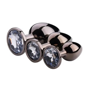 3pcs/Set Small Medium Large Stainless Steel Metal Anal Plug Dildo Sex Toys Products Butt Plugs Gay Anal Beads