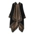 Women's Lace Shawl Scarf Travel Warm Cloak Imitation Cashmere Warm Shawl Autumn and Winter European and American Fashion