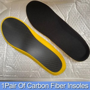 New Carbon Plate insoles-Whole foot Sports Lnsoles-High Elastic Carbon Orthopedic Insoles Sneakers Running Accessories