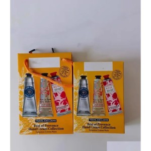 Hand Creams Lotions Moisturizing Cream Anti Drying Crack Non Greasy 6Pcs Gift Box Set Drop Delivery Health Beauty Skin Care Hands Na Otegq