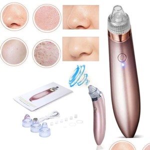 Cleaning Rechargeable Blackhead Vacuum Facial Black Dots Suction Exfoliating Beauty Pimple Tool Skin Care Drop Delivery Health Tools Ot3Gi
