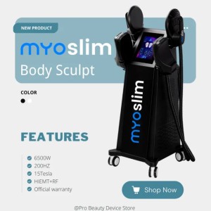 Buyers' PicksHigh Power Myoslim RF Slimming Machine 6500W EMS Body Sculpting and Weight Loss Tool