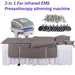 Professional 3 in 1 Infrared EMS Lympahatic Drainage Prossotherapy Massager Leg & Arm & Body Loss Weight Machine