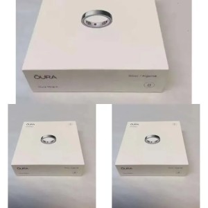 TOP Oura Smart Ring 4th Generation Black/Sier/Invisible/Brushed Sier/Gold/Rose Gold Size 4 to 40