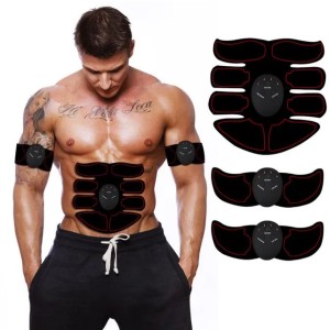 2023 Smart EMS Muscle Stimulator Wireless Electric Pulse Treatment ABS Fittness Slimming Beauty Abdominal Muscle Exerciser Trainer