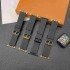 Smart Straps designer Luxury Apple Watch Band 38 40 41 42 44 45 49 mm Black embossed Watchs Strap Wristband For Iwatch 8 7 6 5 4 SE Designer Watchbands 7G9C