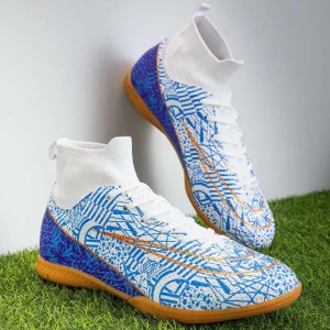 Falcon New High-Top Flat Sole Special Soccer Training Men's Sports Shoes (Size Size Guide)