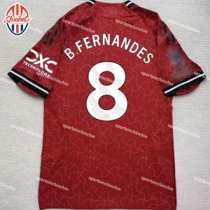 25-26 Season Rashford 10 Bruno Fernandes 8 Martinez 6 Ghana Joe 17 Adult Short Sleeve Casual Jersey 24-25 Home and Away Children's Sports Match Training Soccer Shirt (Size Size Guide)