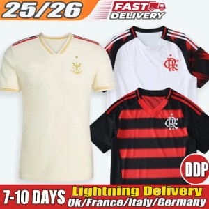 25 26 Flamengo home away soccer jersey GRIFO SC KYEREH WEISSHAUPT GINTER KEITEL Flamengo jersey GREGORITSCH men kids kits KUBLER EGGESTEI Nmaillots de foot football