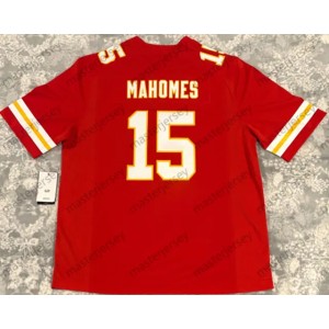 15 Mahomes Custom Football Jersey Wentz Edwards-Helaire Hunt Pacheco Perine Steele Jerseys Any Name Number