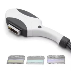 Ipl Hair Removal Handle Opt E Light Handpiece Sapphire Spot Size 15*50mm Machine Beauty Spare Parts