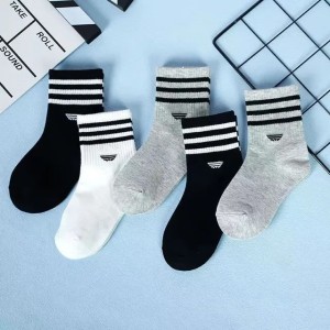 Designer Children Socks Cotton High Quality Girls Boys Socks 1-15 Year Kids Socks (Multi)