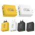 USB Charger Block Multiple Ports 6 Port Charger Block 4 USB And 2 Type-C Port 65W Port Charging Adapter Wall Charger Plug Fast