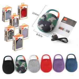 New CLIP5 Portable Speaker small audio portable outdoor anti-fall card mini bass wireless Bluetooth speaker