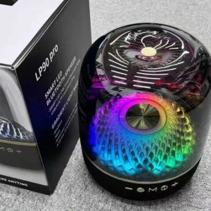 LP90PRO Smart LED Bluetooth Speaker Subwoofer with Deep Full Bass HIFI Stereo Surround Desktop Computer Soundbox with Bracket R250814