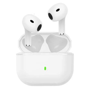2024 Earbuds Pods 4th Gen With ANC USB C TWS Earphones Wireless Headphones Active Noise Cancellation Earphone Headset USB-C charging port For Xiaomi Iphone (White)
