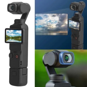Sports Action Video Cameras Wide Angle Extend FOV To 112 Gimbal Lightweight Magnetic Anamorphic Camera Lens for Osmo Pocket 3 CL250208