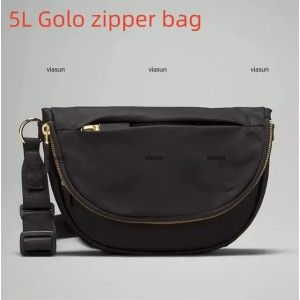 Night Festival Bag Gold Color Version 5L Pinkyoga Multifunctional Fitness Yoga Outdoor Bag Crossbody Bag for Women djustable Strap Purse Nylon Handbags