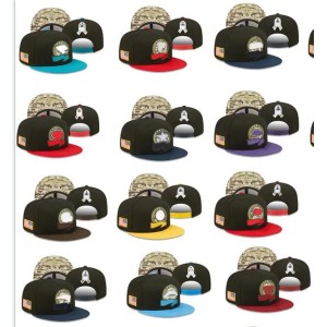 Salute To Service Snapback Hats Football Hat Teams Caps Snapbacks Adjustable Mix Match Order All Team yakuda store fashion for gym (Mix Order Accepted)