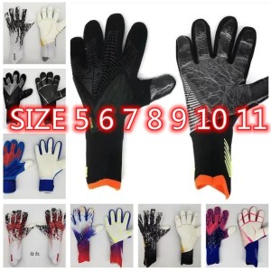 New Goalkeeper Football Gloves Full Latex Goalkeeper Falcon Gloves Match Professional Anti slip Thickened Durable Breathable
