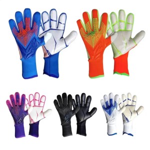 s Adults Goalkeeper Gloves Goalie Gloves Thicken Latex Football Soccer Anti-slip Protection Soccer ren Goalie Gloves 240828