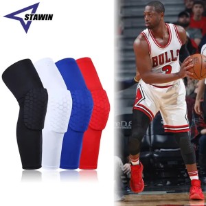 1 PC Compression Knee Pads Long Leg Sleeves Brace Knee Support Protection for Basketball Football Volleyball Running Cycling 250704