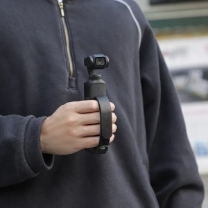 Sunnylife Osmo Pocket 3 Extended Cold Shoe Mount for Stability with Ergonomic Hand Grip